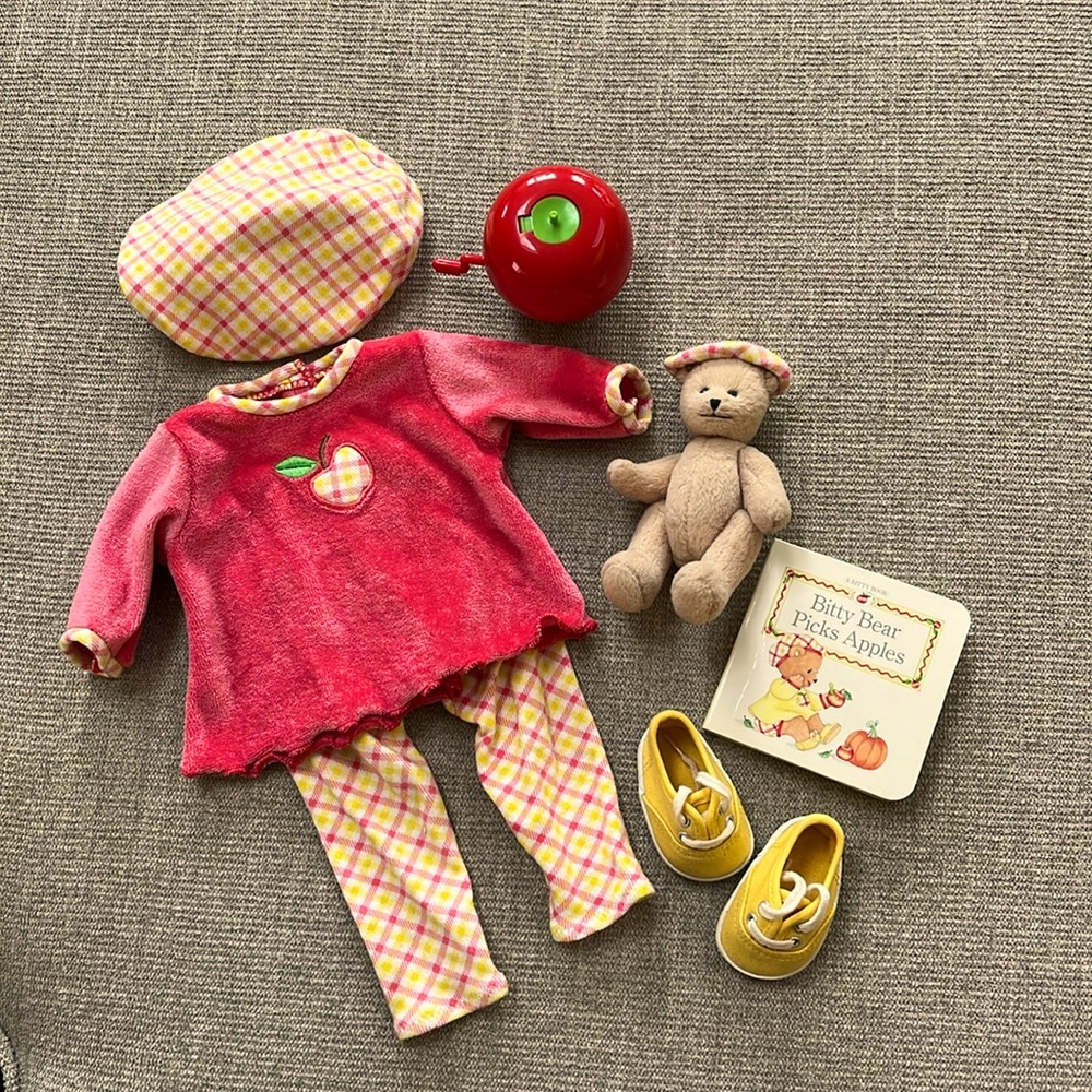 Bitty Baby Apple Picking Outfit
